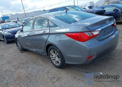 2014 Hyundai Sonata Gls z USA, uszkodzony, nr VIN 5NPEB4AC5EH811836